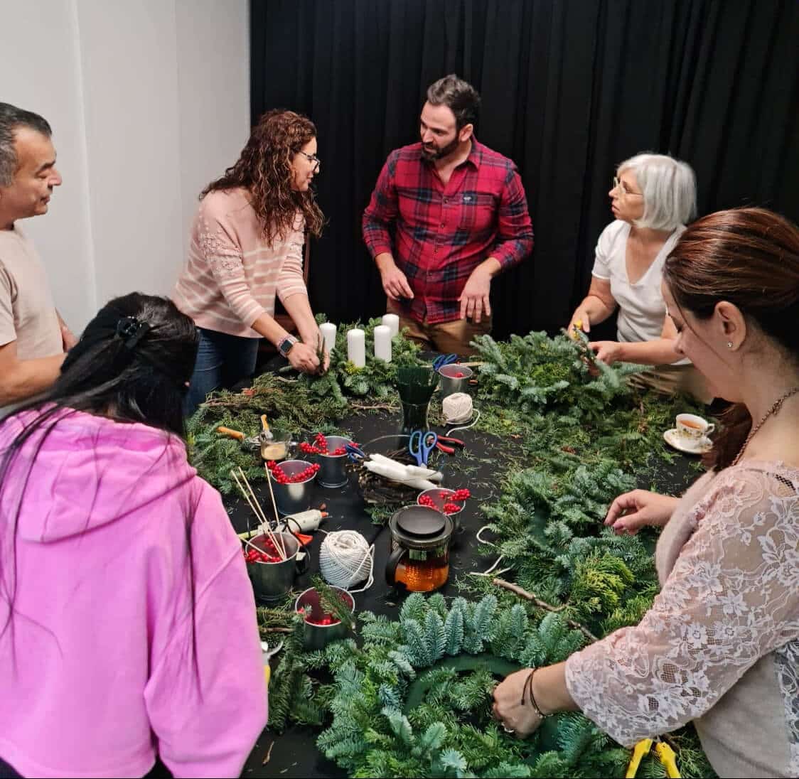 Festive Wreath-Making Workshop