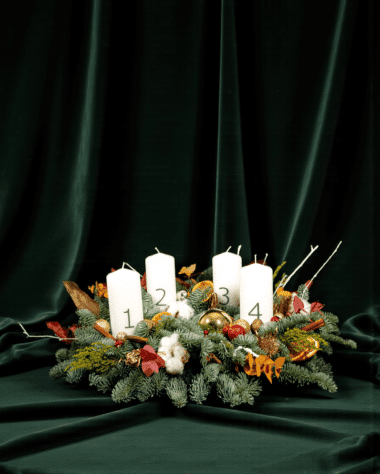 Advent Wreath With 4 Candles